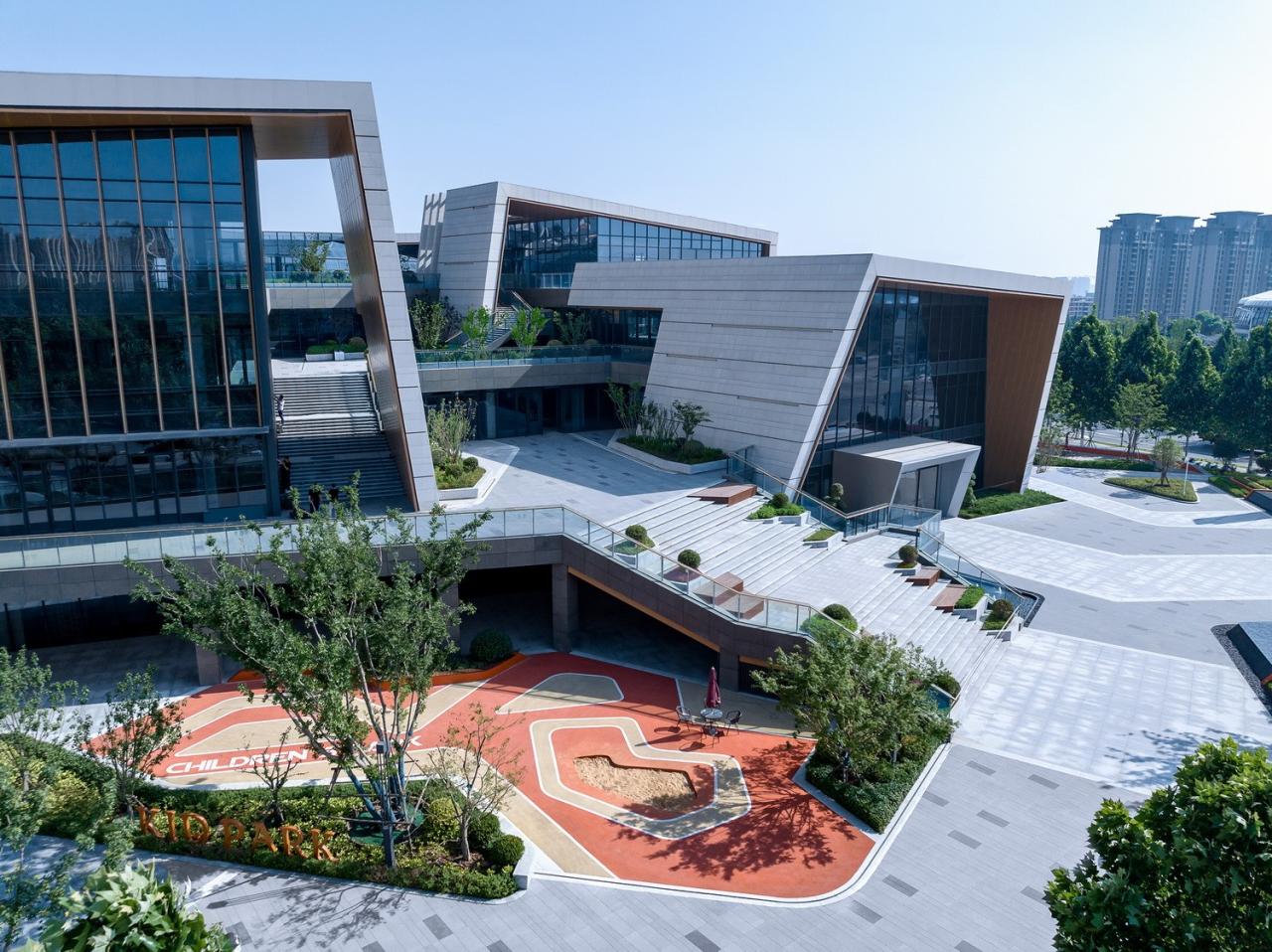 BIM建筑|山之谷：郑州·深业健康城 / 柏涛建筑