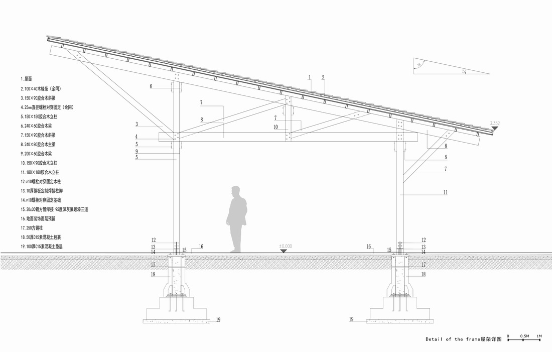 BIM建筑|留坝瓦窑沟多功能服务中心 / 尌林建筑设计事务所