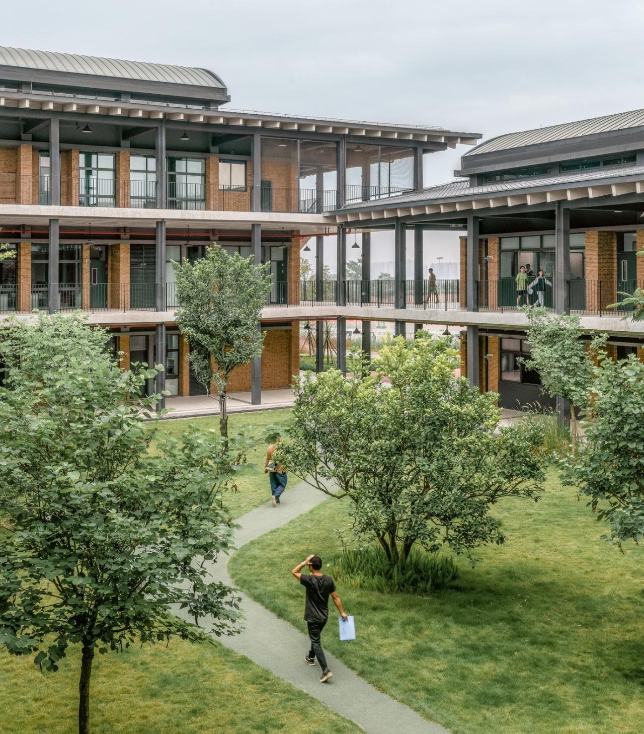 BIM建筑|乐知学校 / 大料建筑