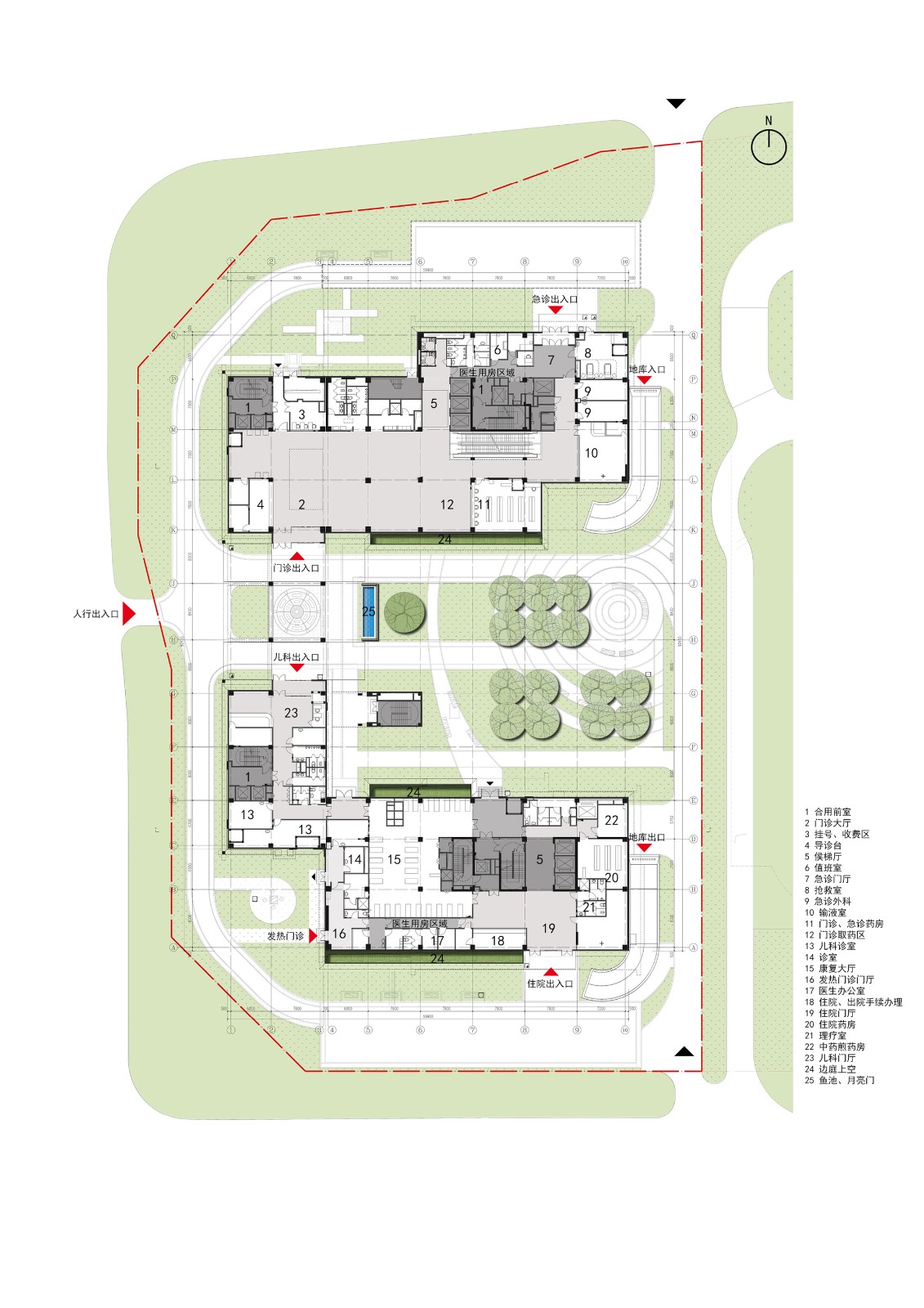 BIM建筑|中国残联北京按摩医院扩建项目 / 中国电子工程设计院王振军工作室+“蔓·设计”研究中心