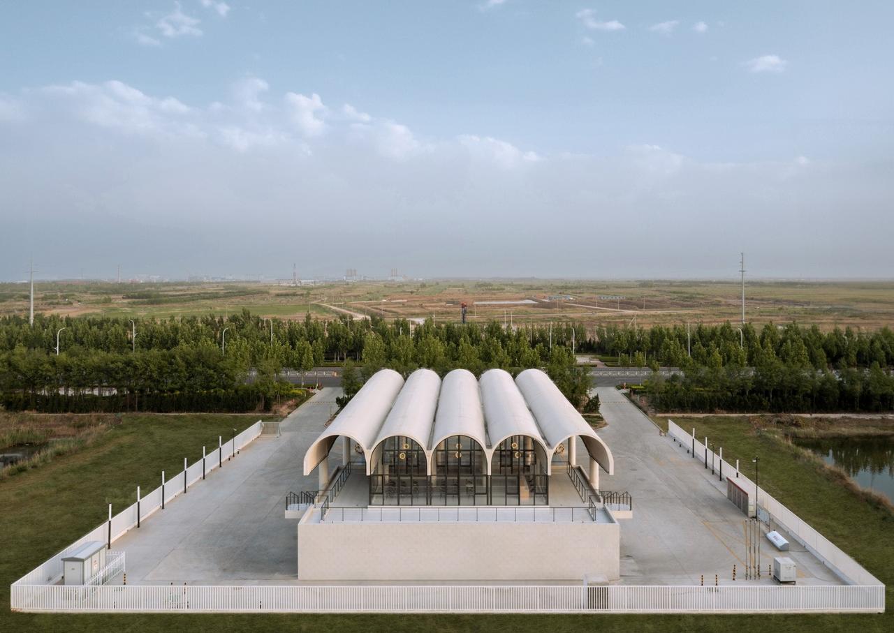 BIM建筑|哈鹿加油站 / SITUATE上下四方建筑事务所