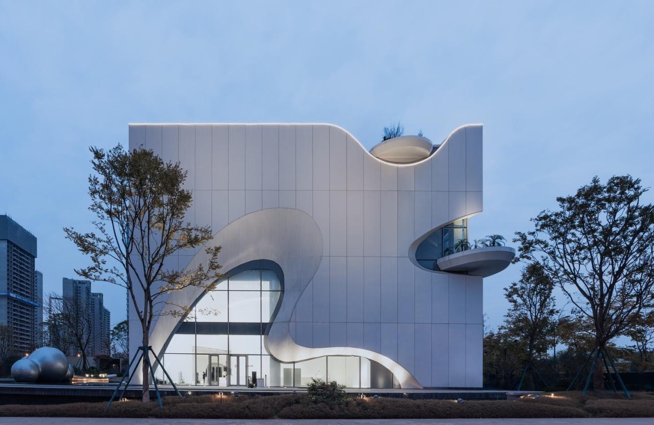 BIM建筑|成都天投国际社区当代艺术中心 / 上海境澜建筑设计有限公司