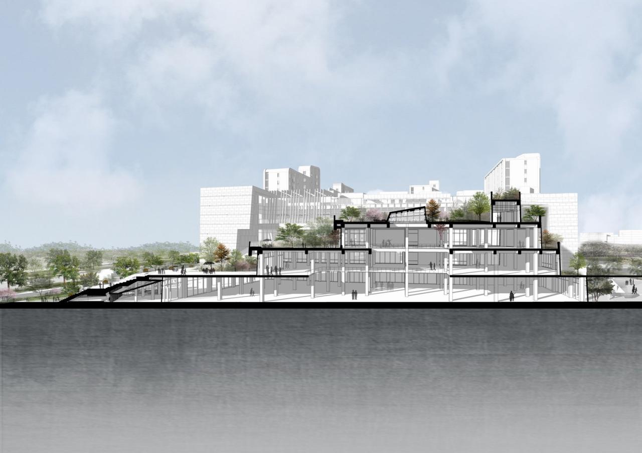 BIM建筑|山之谷：郑州·深业健康城 / 柏涛建筑