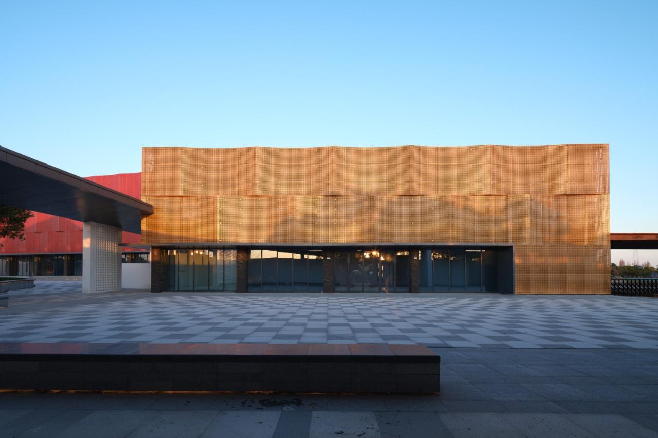 BIM建筑|桐乡市红色文化教育中心 / 清上造社