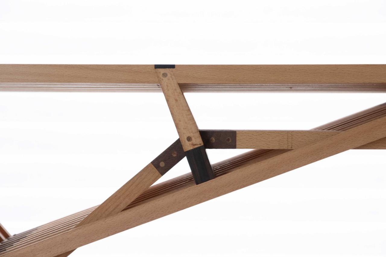 BIM建筑|编木拱凳 / 卜一工坊（杭州）文化创意有限公司