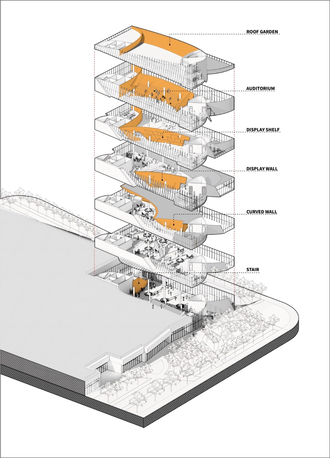 BIM建筑|OMC时尚发布中心 / 时境建筑