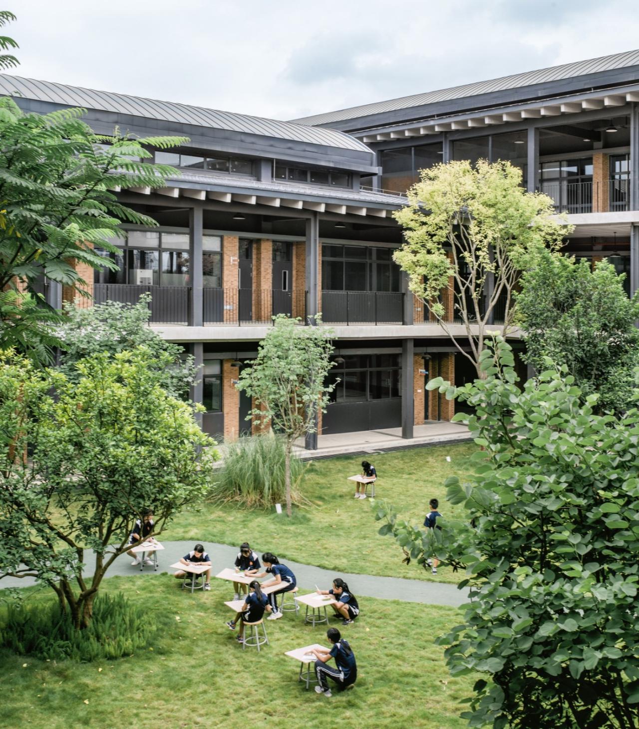 BIM建筑|乐知学校 / 大料建筑