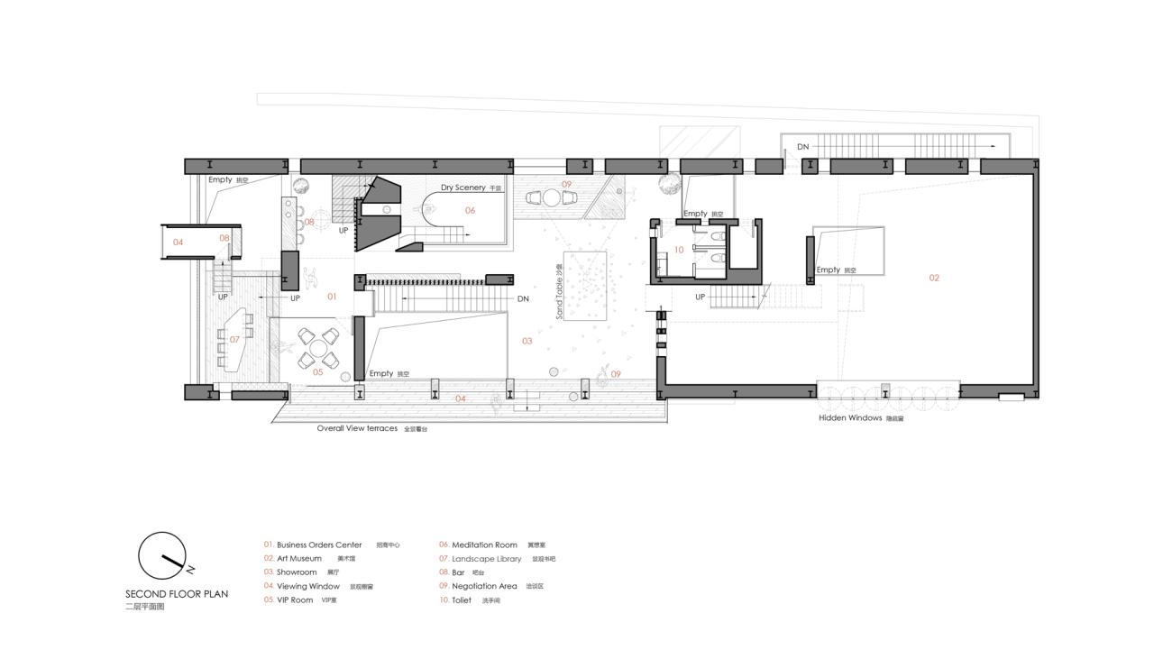 BIM建筑|虚怀若谷，犹如半仓：半仓，上海 / 本哲建筑
