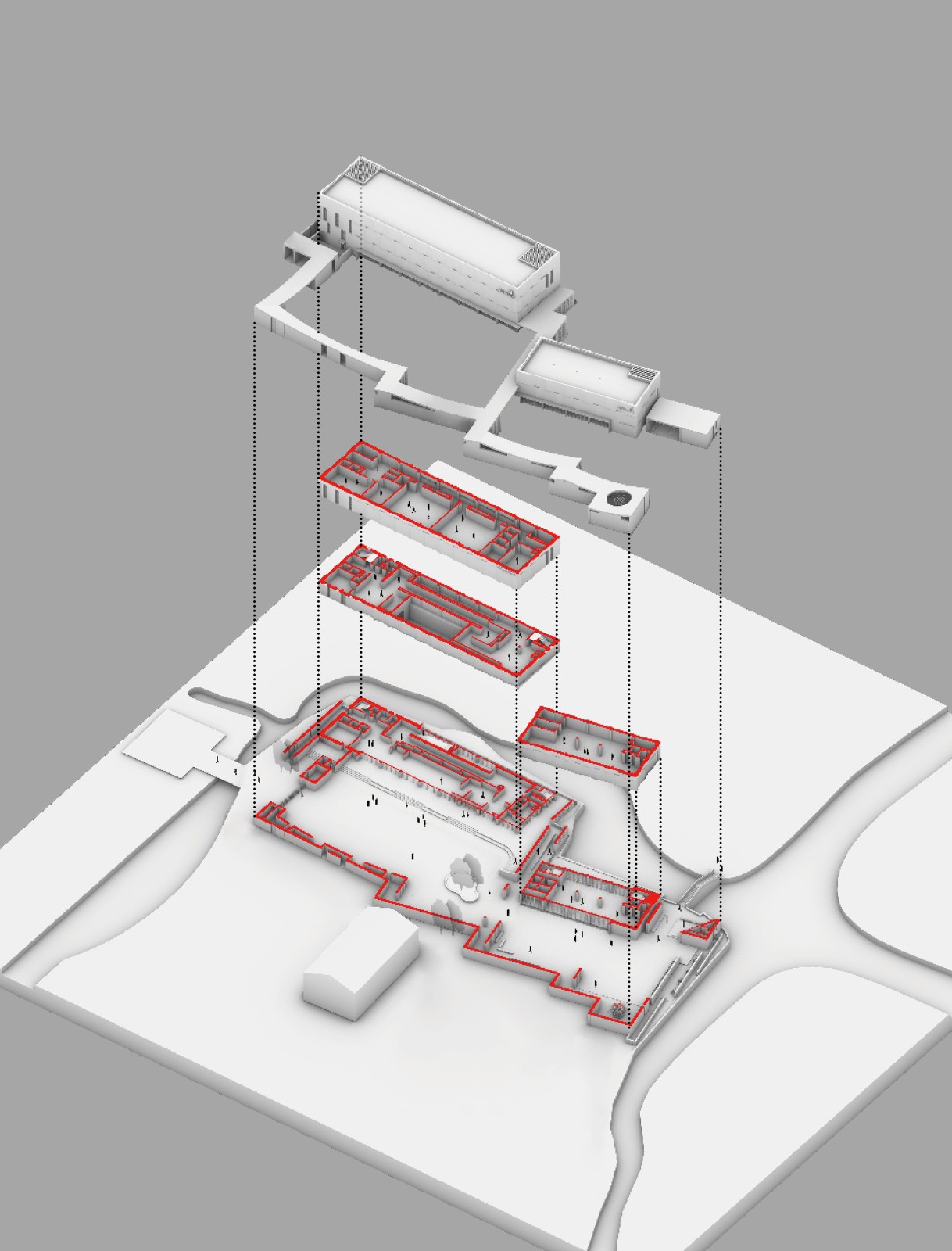 BIM建筑|桐乡市红色文化教育中心 / 清上造社