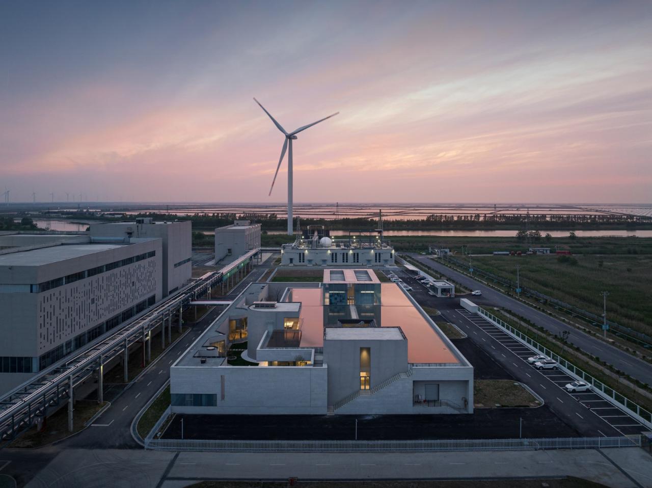 BIM建筑|蓝晶微生物 Bluepha BioFAB / 行之建筑