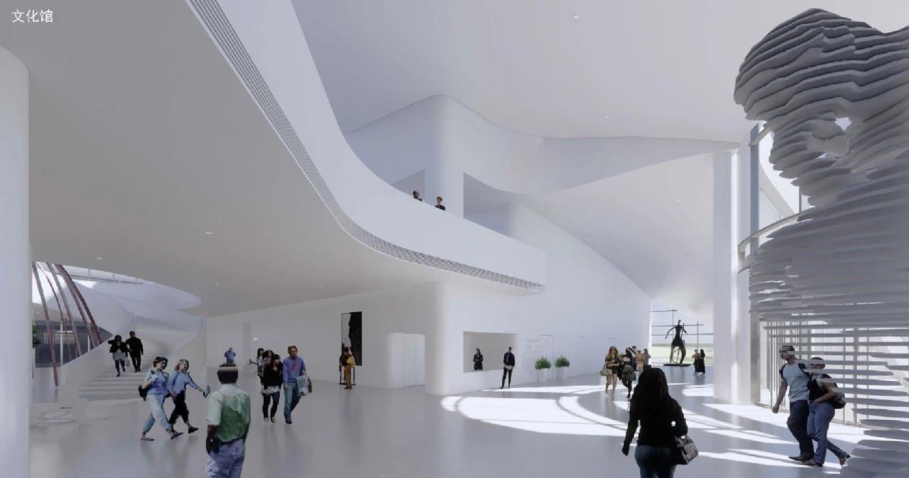 BIM建筑|广东梅州丰顺文体中心 / 深圳迈思建筑设计有限公司