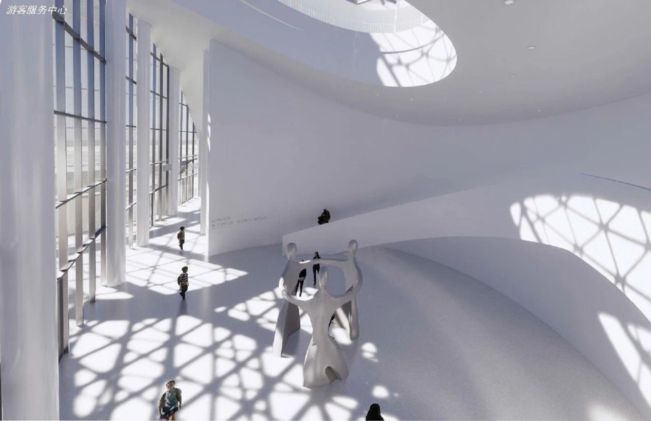 BIM建筑|广东梅州丰顺文体中心 / 深圳迈思建筑设计有限公司