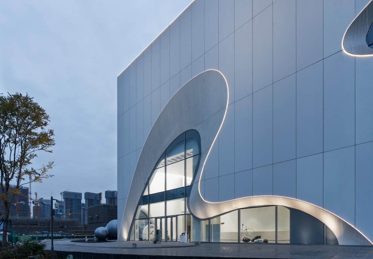 BIM建筑|成都天投国际社区当代艺术中心 / 上海境澜建筑设计有限公司