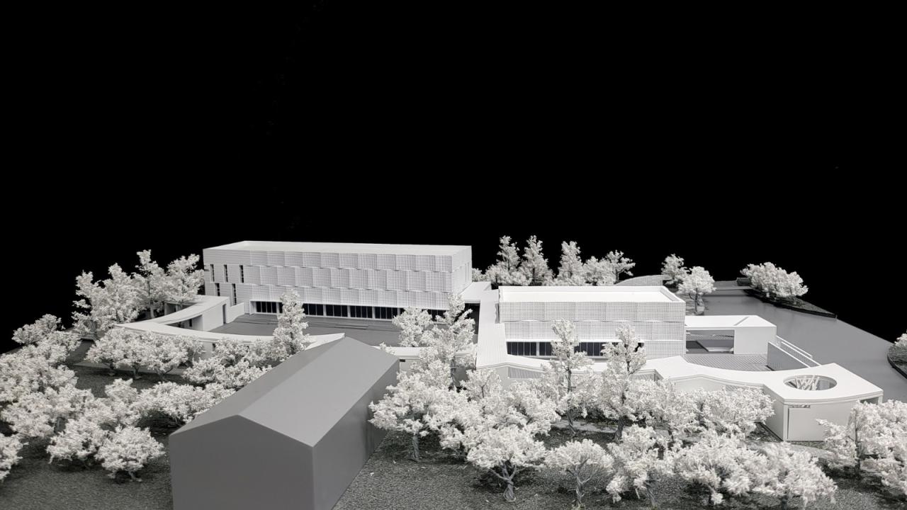 BIM建筑|桐乡市红色文化教育中心 / 清上造社