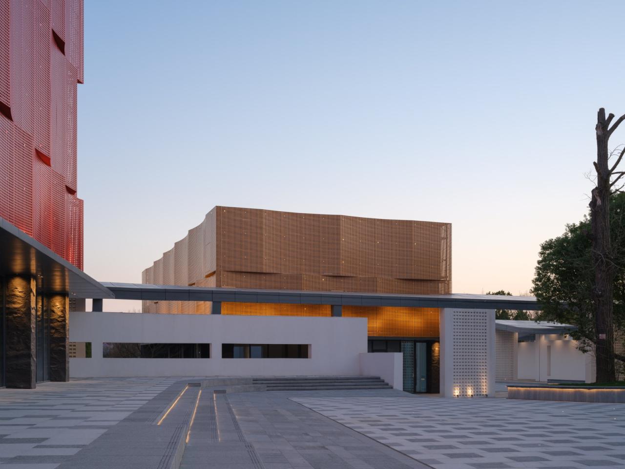 BIM建筑|桐乡市红色文化教育中心 / 清上造社