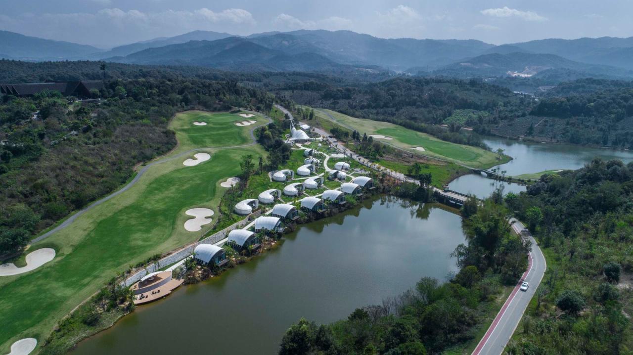 BIM建筑|勐巴拉可见泽栖帐篷酒店 / 捷仕建筑规划设计