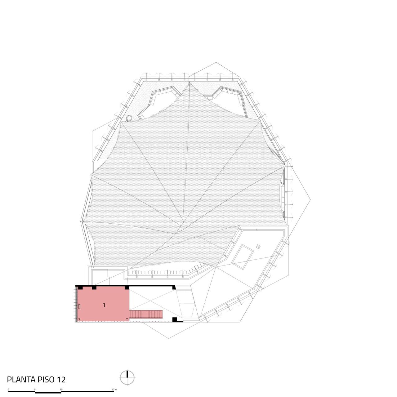 BIM建筑|楼梯漫步，圣地亚哥大学商业与经济学院 FAE / Marsino Arquitectura