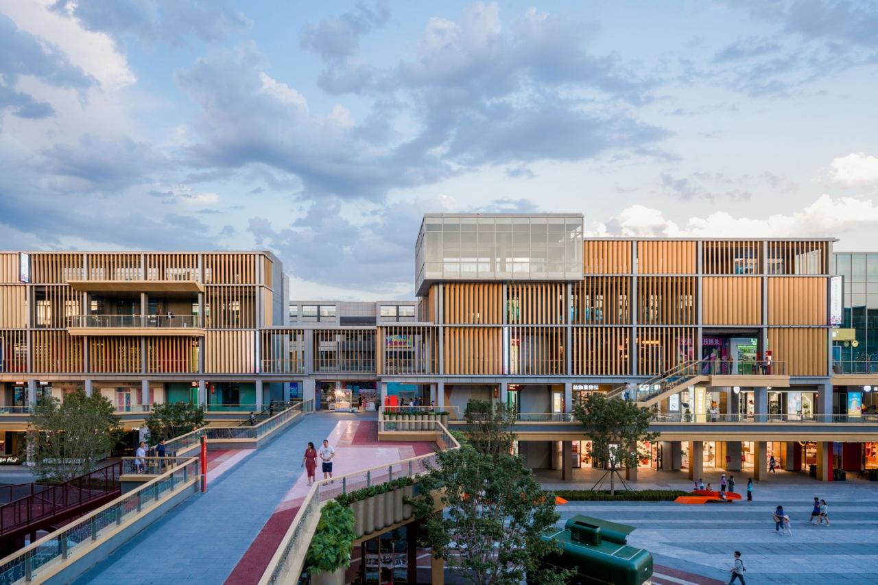 BIM建筑|“空中街巷”唤醒北京“睡城”，首开LONG街城市更新 / ZEN正象设计