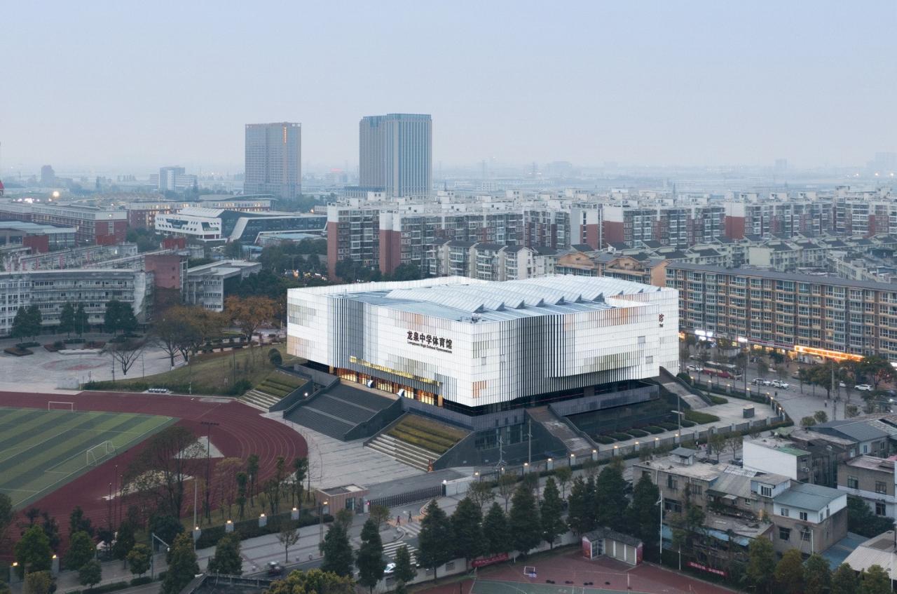 BIM建筑|龙泉中学体育馆 / 中国建筑西南设计研究院有限公司