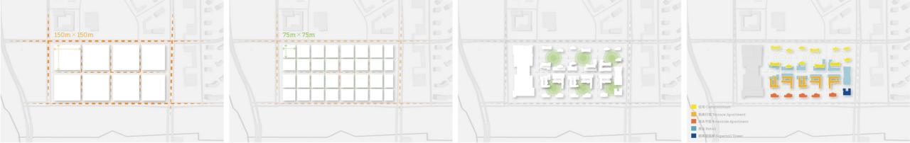 BIM建筑|杭州亚运村技术官员村：小街密路的未来社区 / goa大象设计