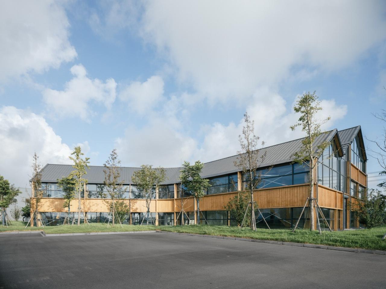 BIM建筑|木作之家 – 大丰木结构研发中心 / CATS