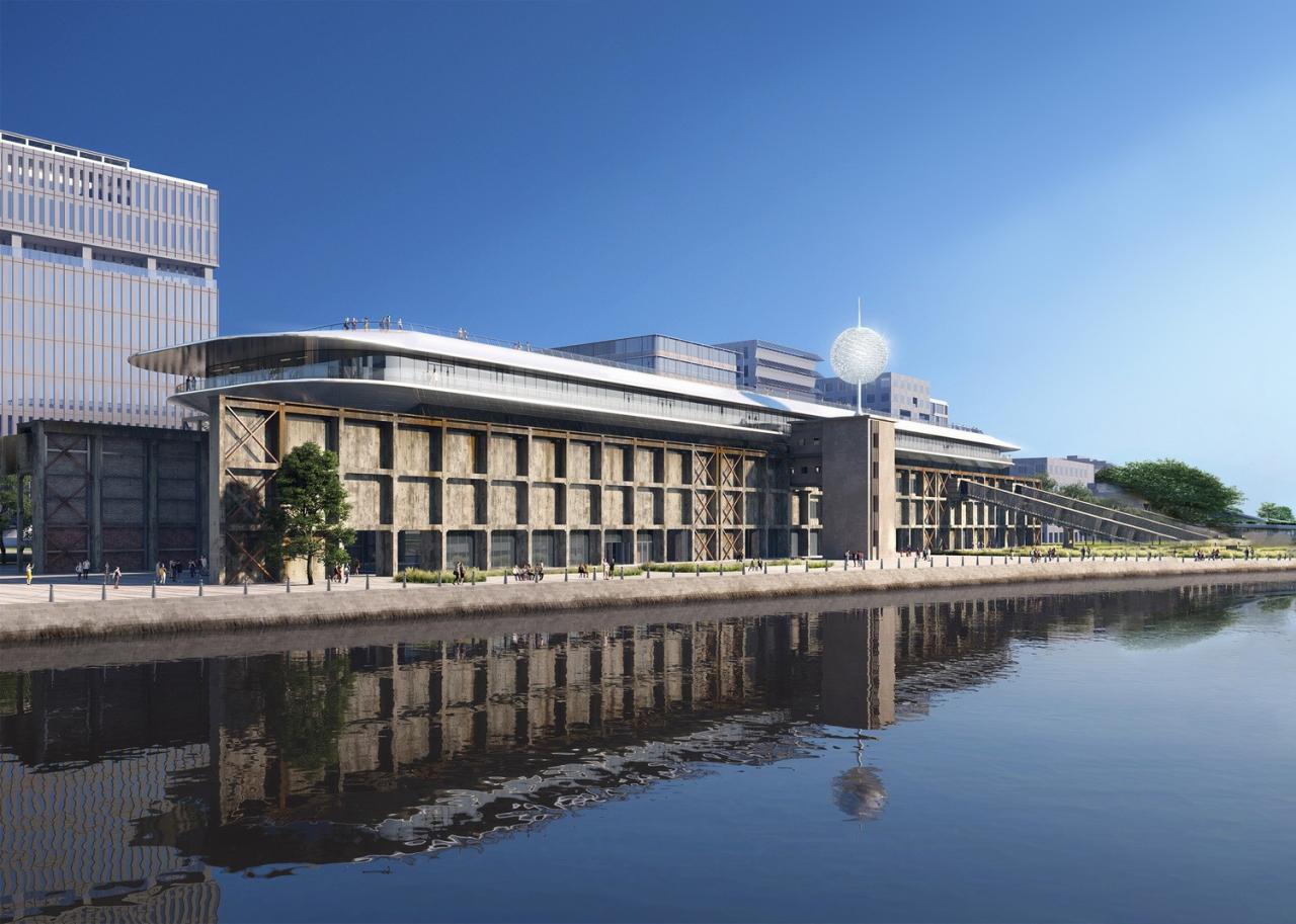 BIM建筑|方舟：上海张江水泥厂万米仓改造设计方案 / MAD