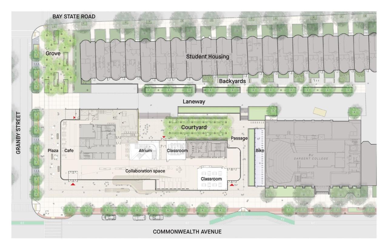 BIM建筑|波士顿大学计算与数据科学中心 / KPMB Architects