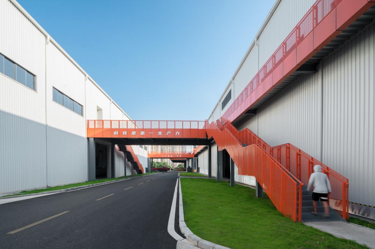 BIM建筑|流线重构，申亿智慧工厂 / 长沙市规划设计院有限责任公司