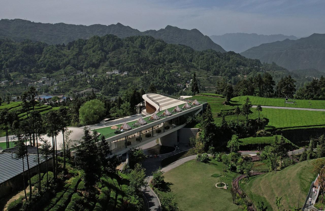 BIM建筑|三峡茶旅小镇展示中心 / 建筑营设计工作室