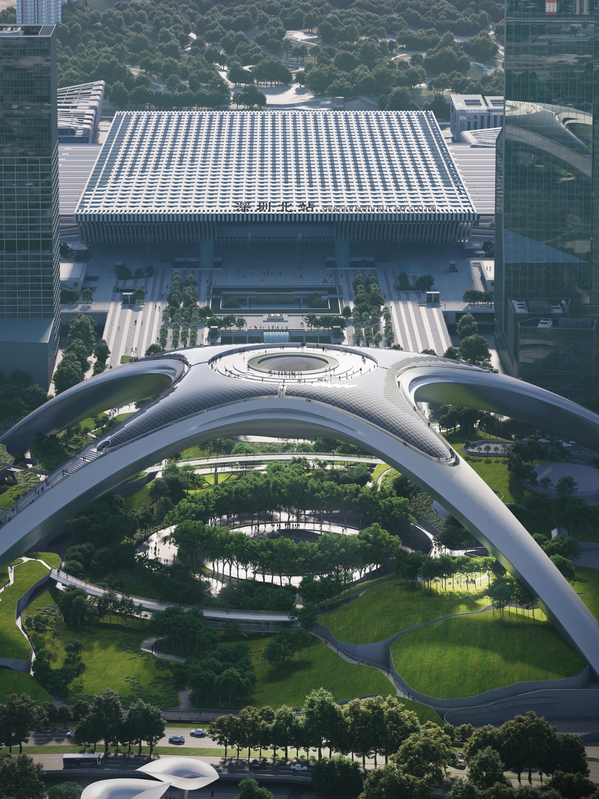 BIM建筑|深圳超核绿芯 / MAD马岩松