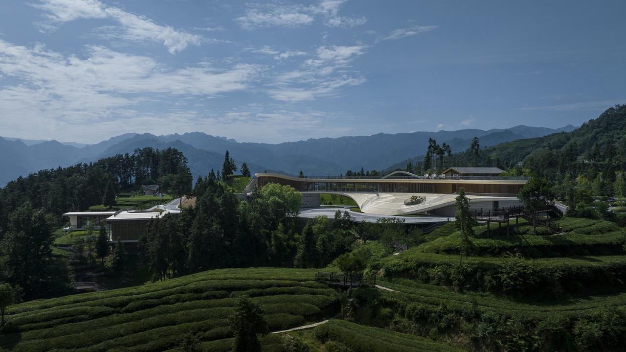 BIM建筑|三峡茶旅小镇展示中心 / 建筑营设计工作室