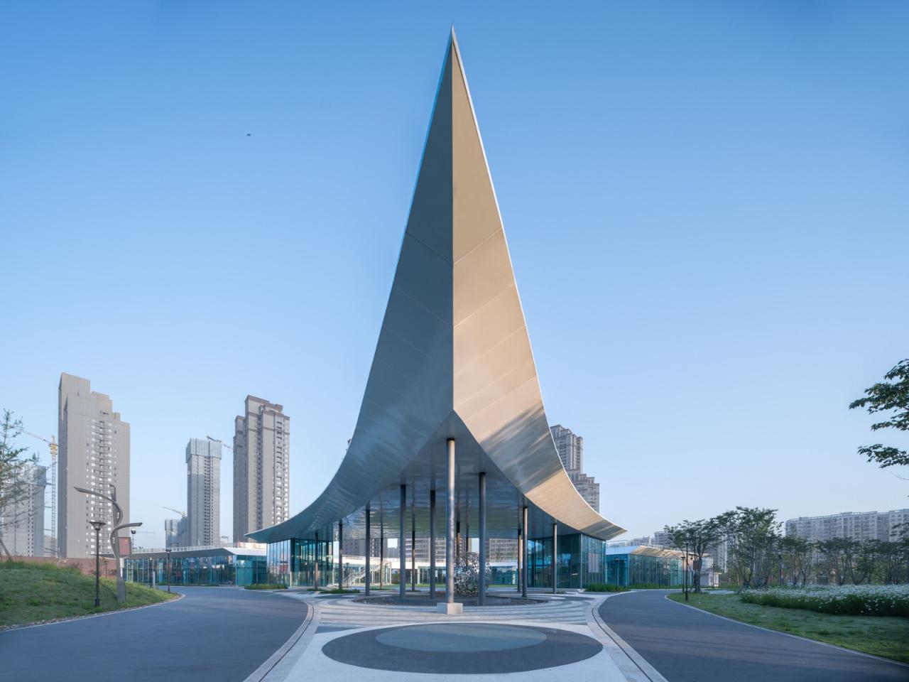 BIM建筑|武汉海绵公园研学+游客中心 / UAO瑞拓设计