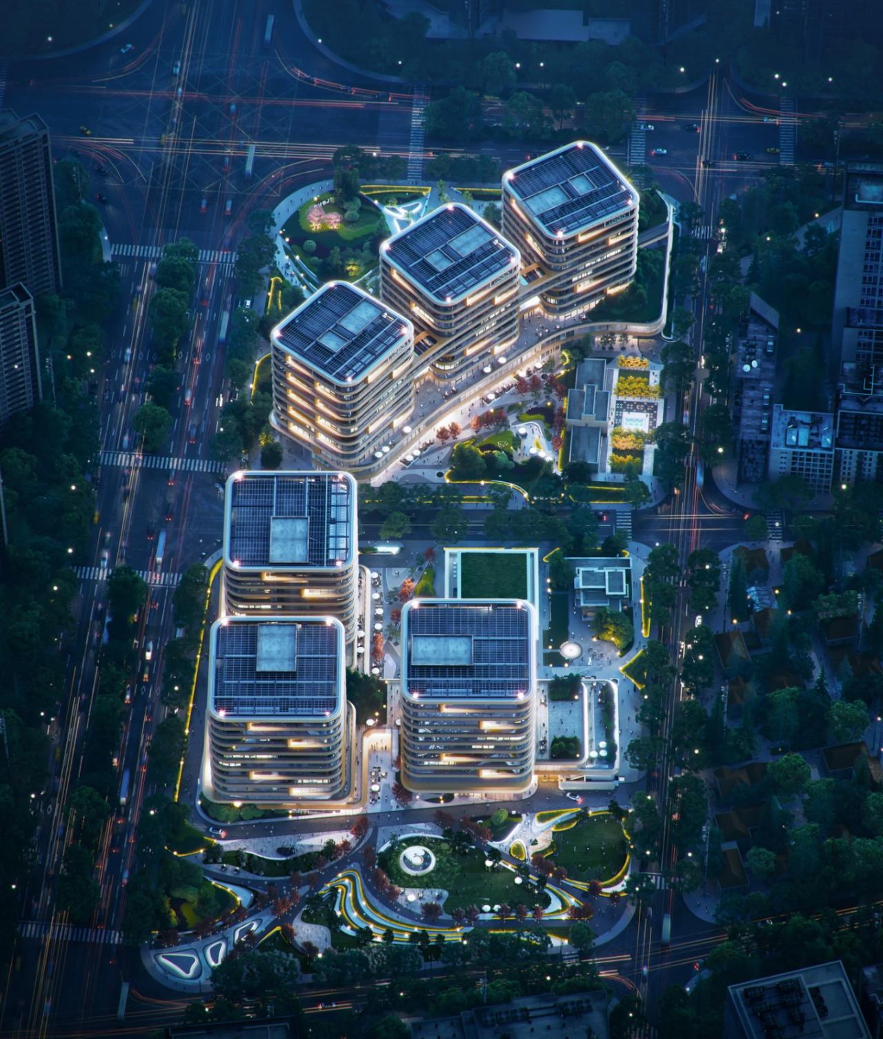 BIM建筑|百年科创重生：上海科创源，跨越时空的科文传承 / FTA