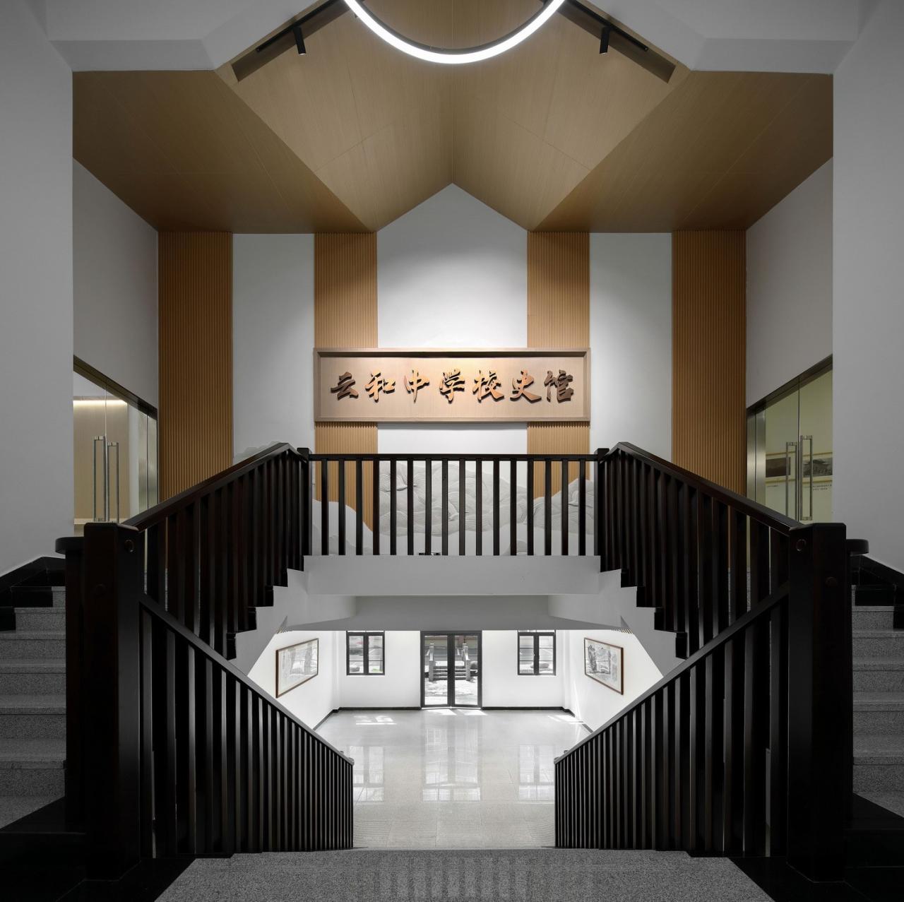 BIM建筑|一座深藏在云和小县城的校史馆 / 丰间建筑事务所