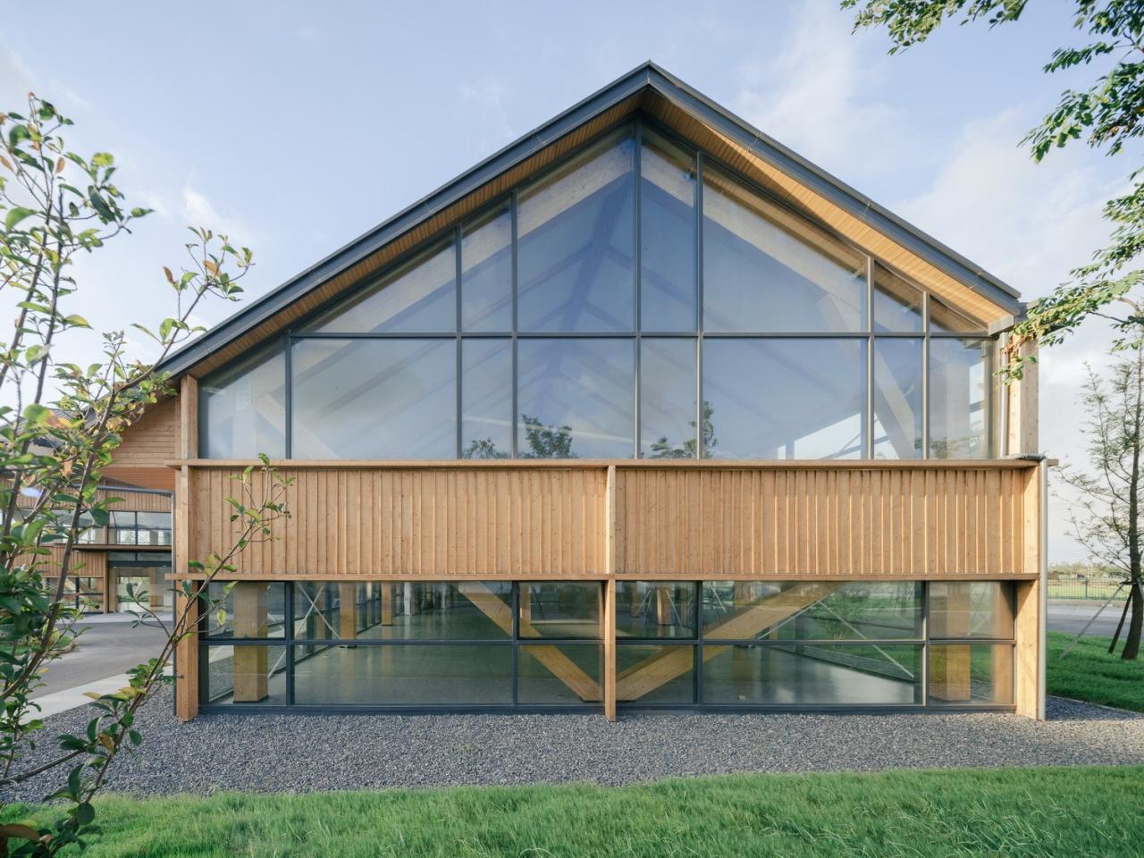 BIM建筑|木作之家 – 大丰木结构研发中心 / CATS