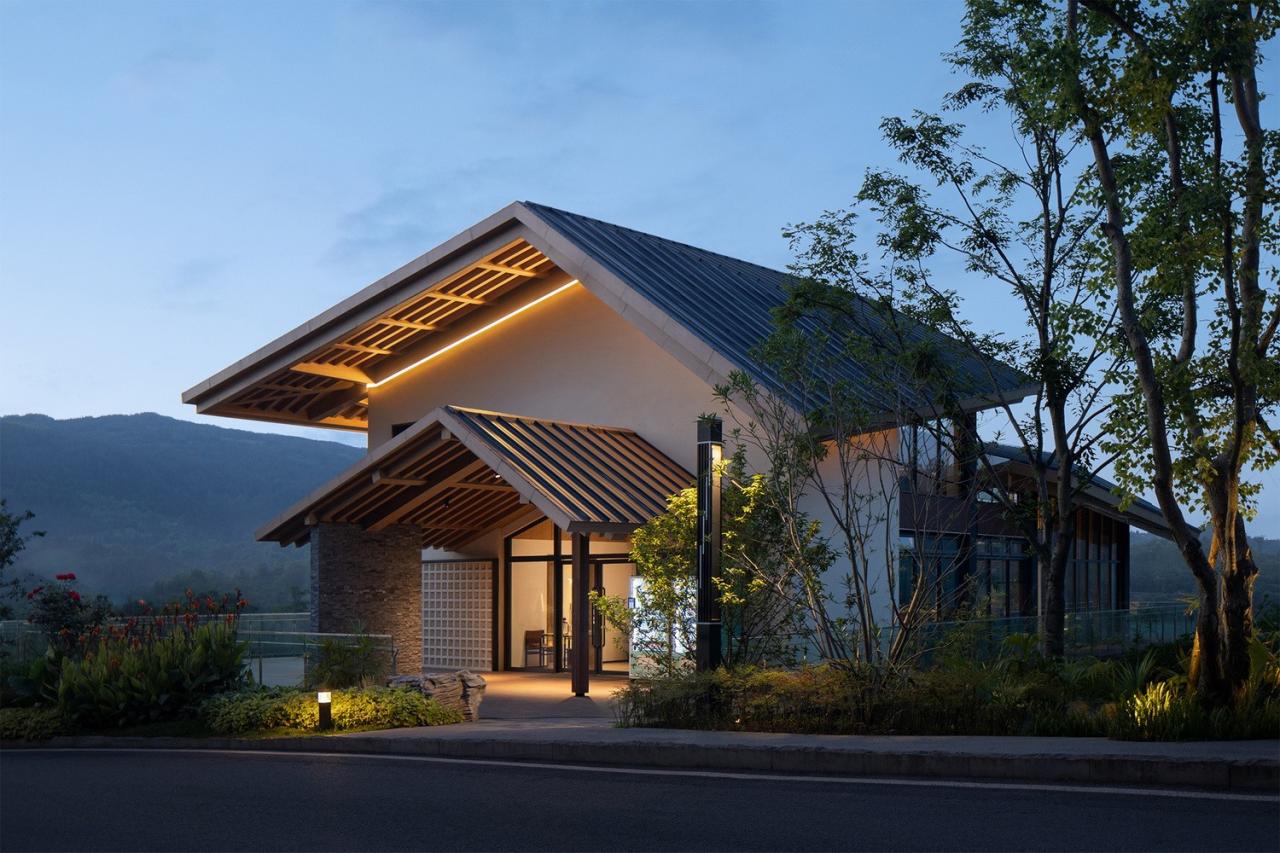 BIM建筑|涪陵慧谷湖科创小镇白鹭湾示范区 / 悦集建筑