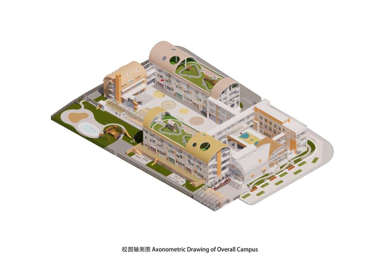 BIM建筑|陌桑幼儿园新建工程 / 上海交通大学城镇空间文化与科学研究中心