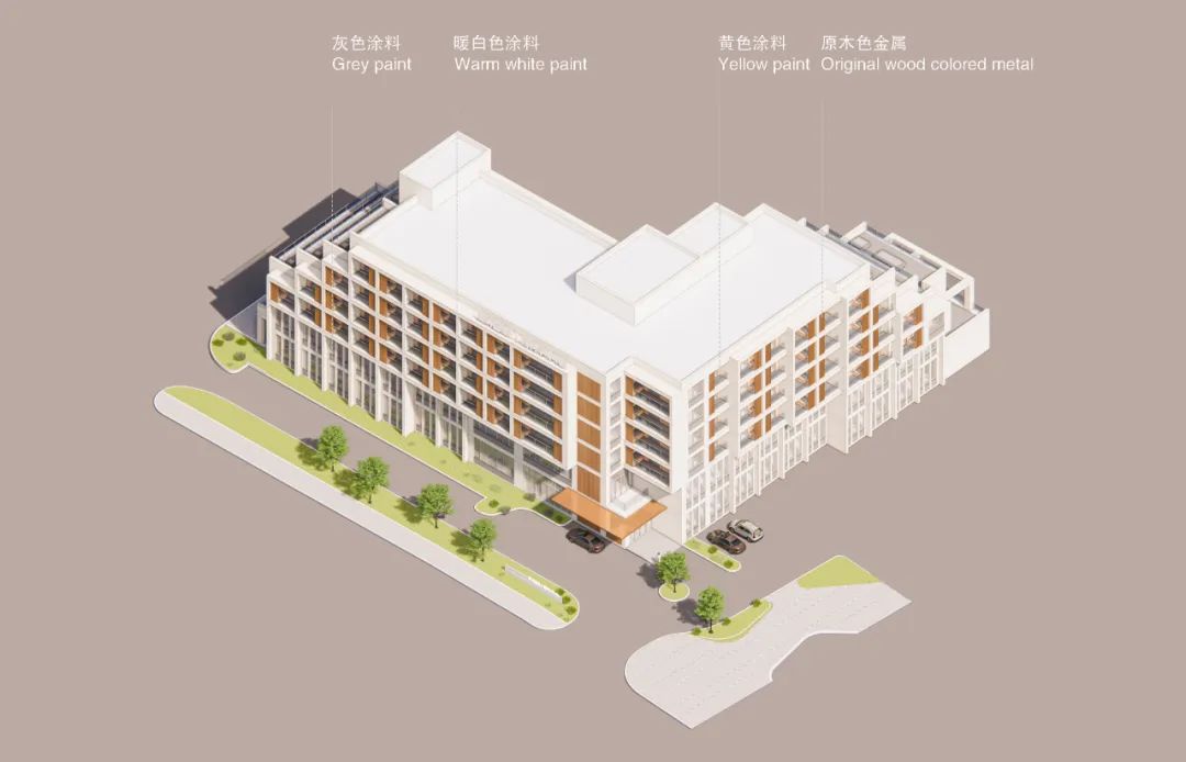 BIM建筑|多层养老中心与外部环境的互动-博元养老中心 / UUA