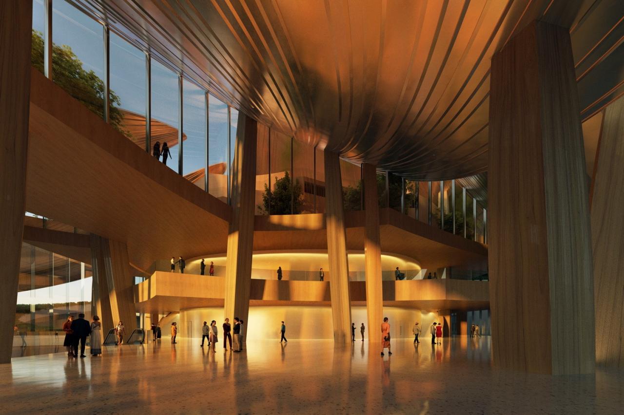 BIM建筑|安吉“两山”未来科技城文化艺术中心 / MAD马岩松新作