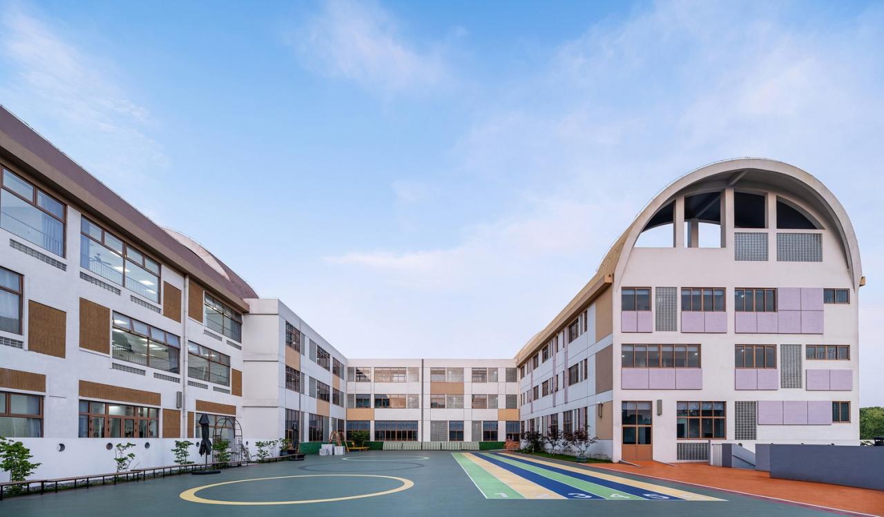 BIM建筑|陌桑幼儿园新建工程 / 上海交通大学城镇空间文化与科学研究中心