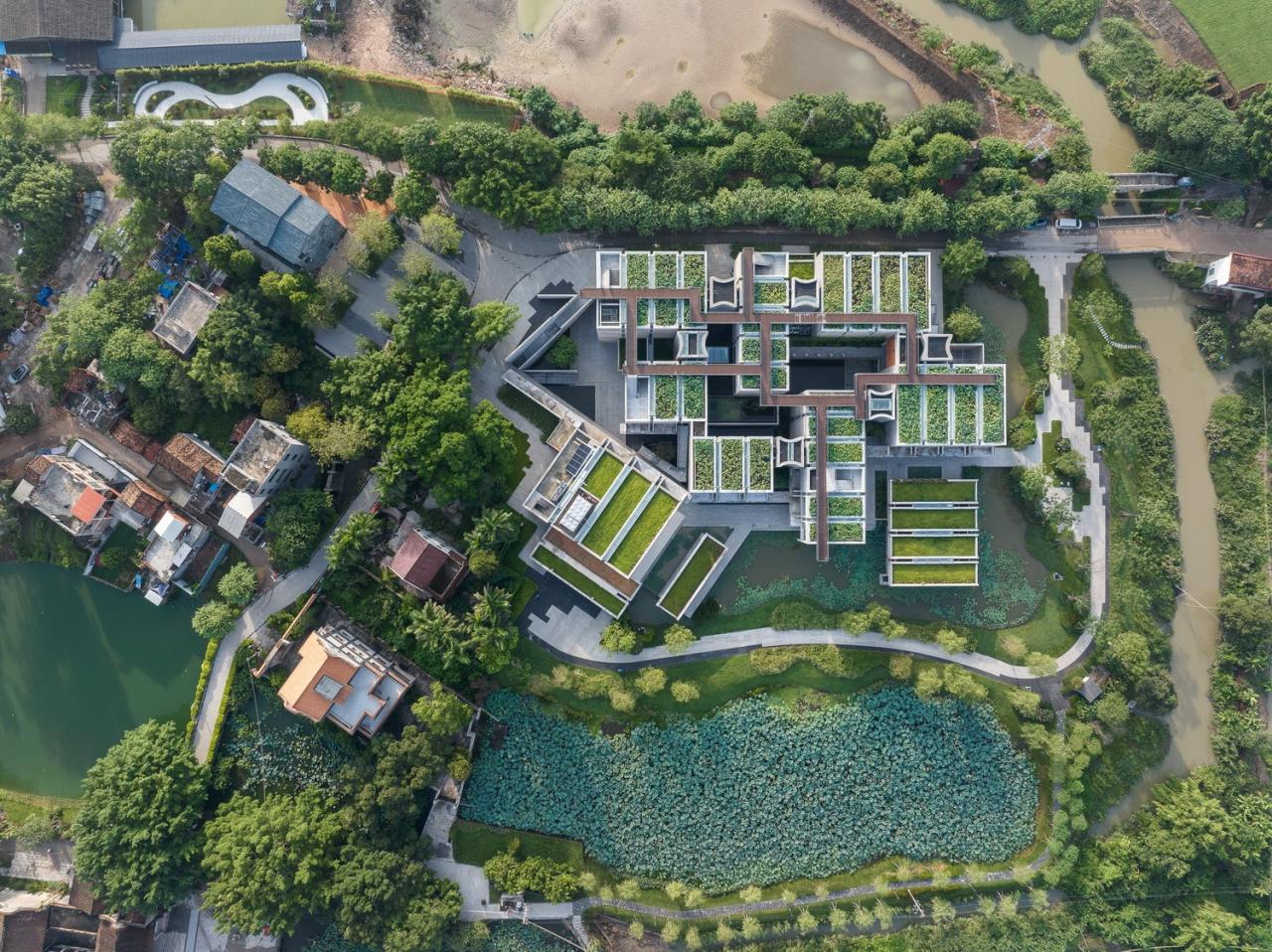 BIM建筑|春阳台艺文中心 / 非常建筑