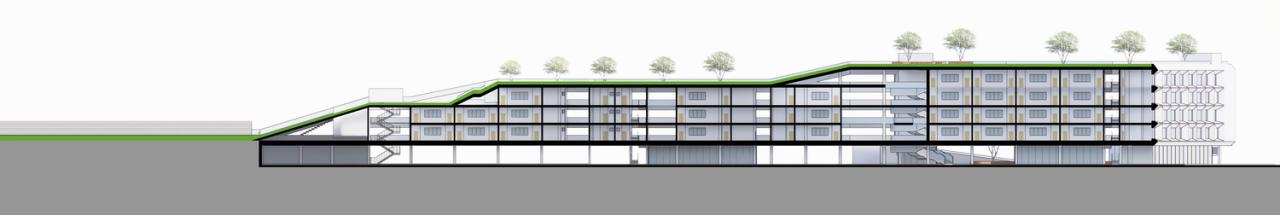 BIM建筑|如有机生命体般自由生长：贵阳·观山湖区第八中学