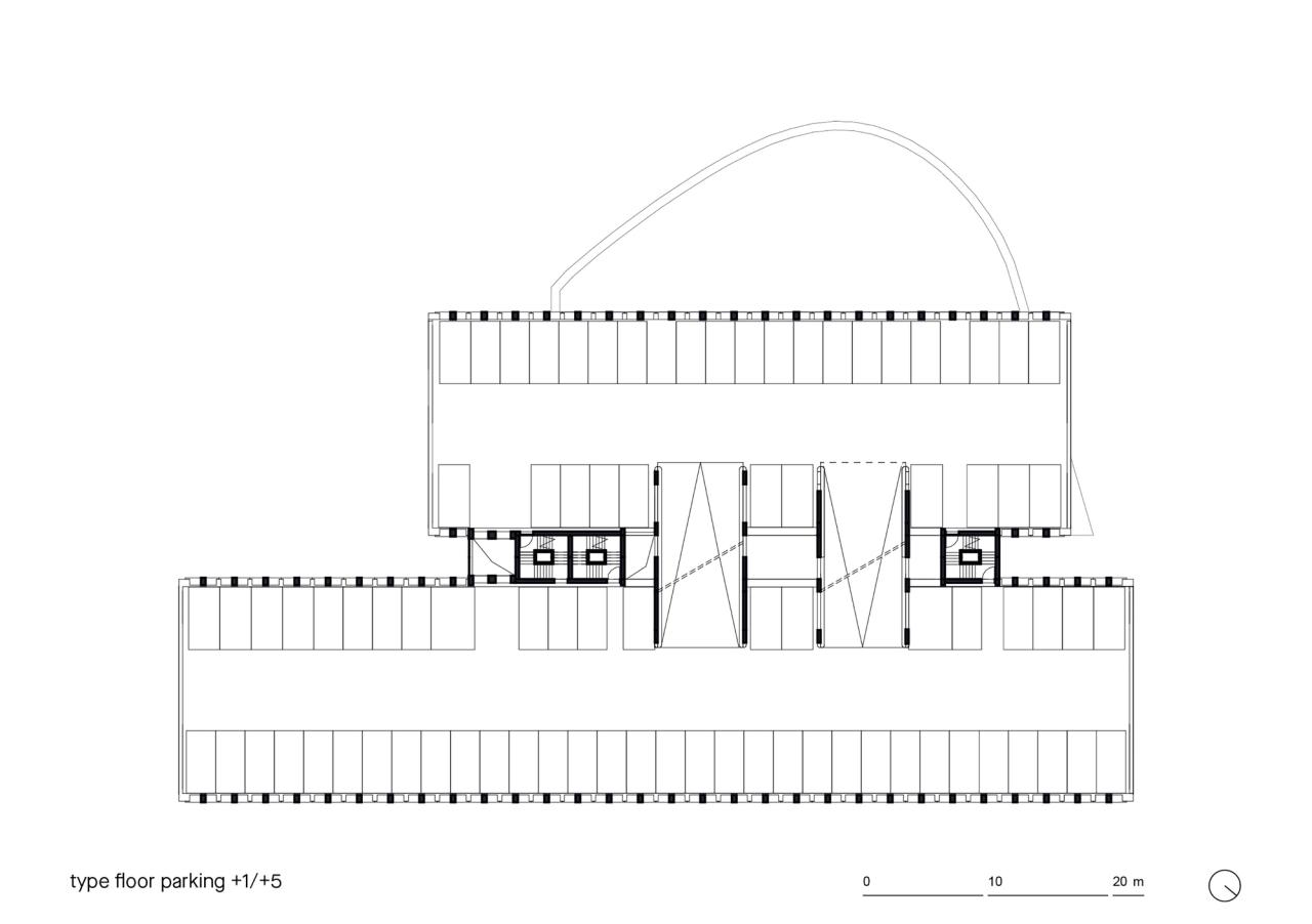 BIM建筑|Eandistip 交通中心 / archipelago + POLO