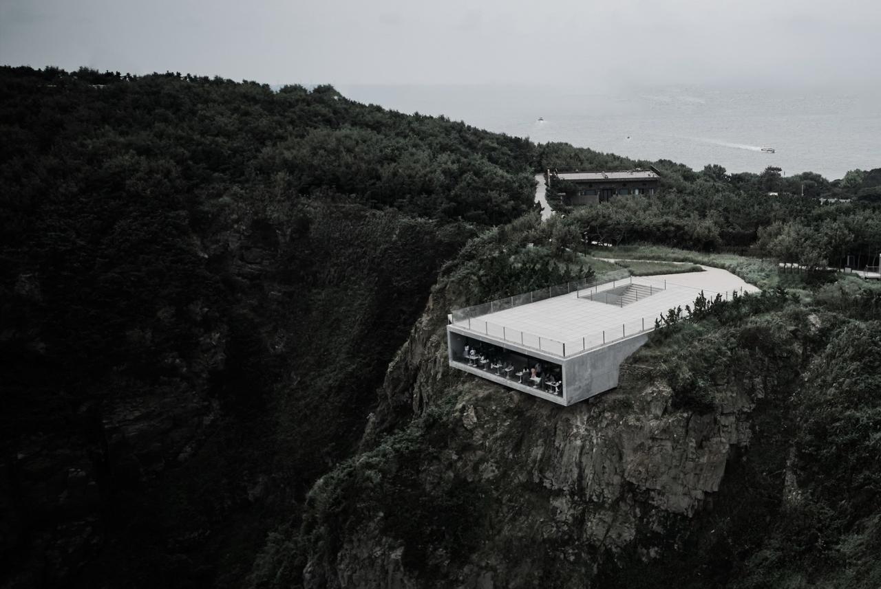 BIM建筑|崖顶咖啡厅及塔居 / 迹•建筑事务所（TAO）