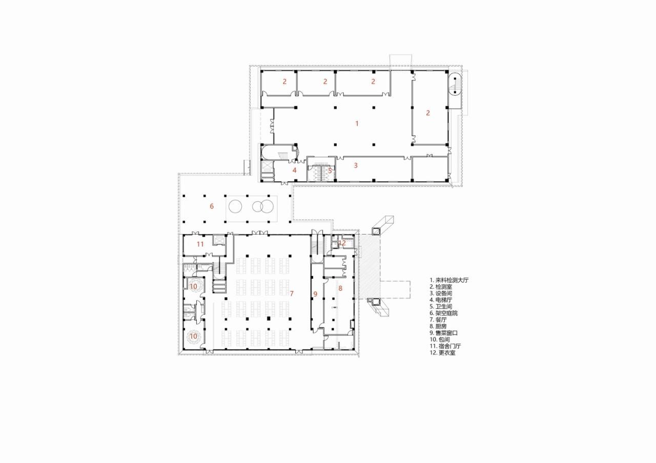 BIM建筑|流线重构，申亿智慧工厂 / 长沙市规划设计院有限责任公司