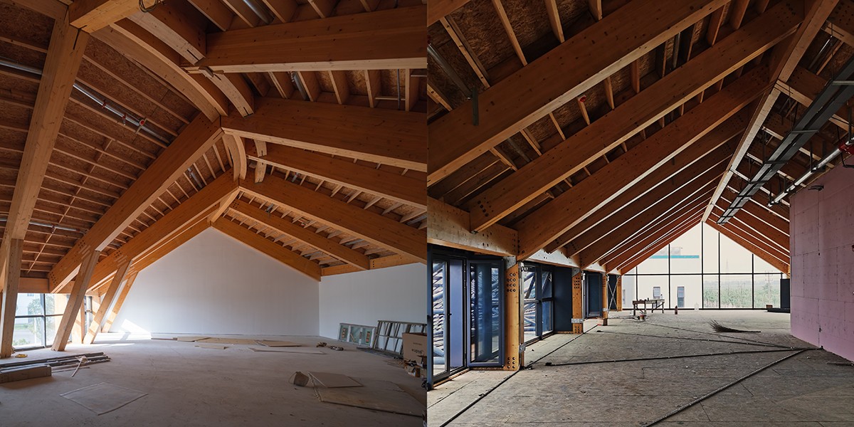 BIM建筑|木作之家 – 大丰木结构研发中心 / CATS