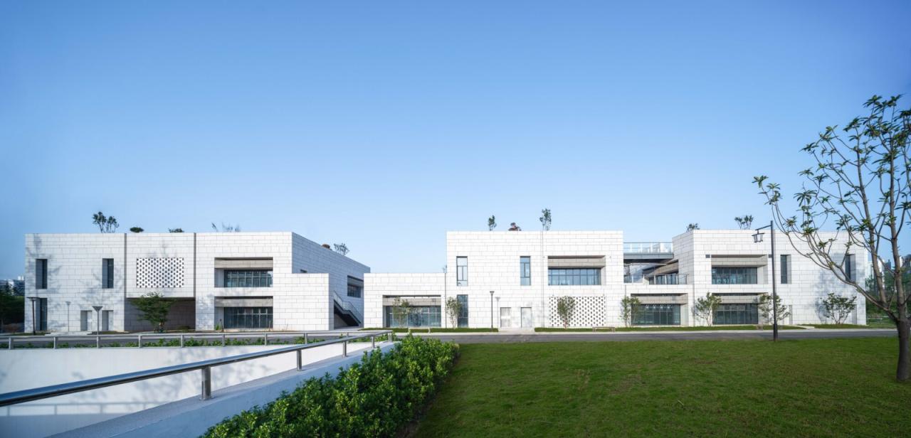 BIM建筑|武汉海绵公园研学+游客中心 / UAO瑞拓设计