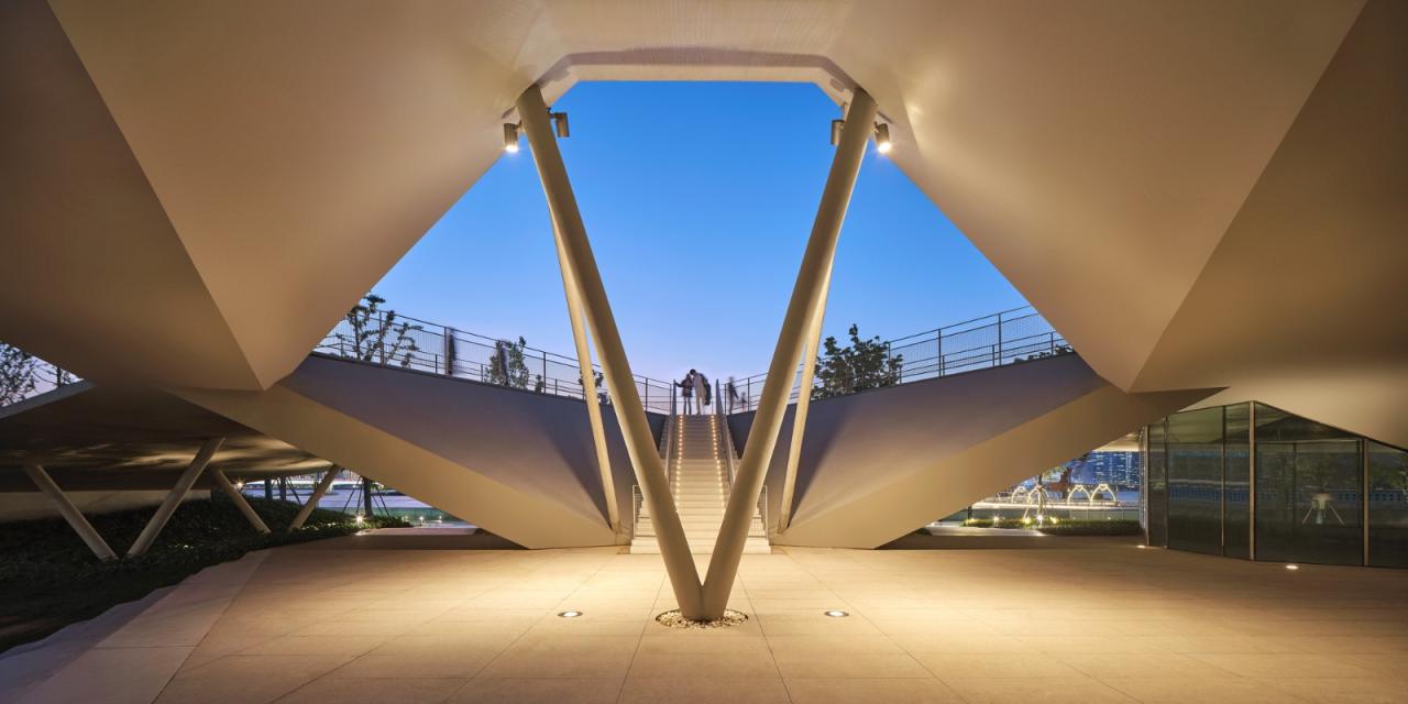 BIM建筑|杭州滨江公共空间·三桥亚运公园 / 同济原作设计工作室