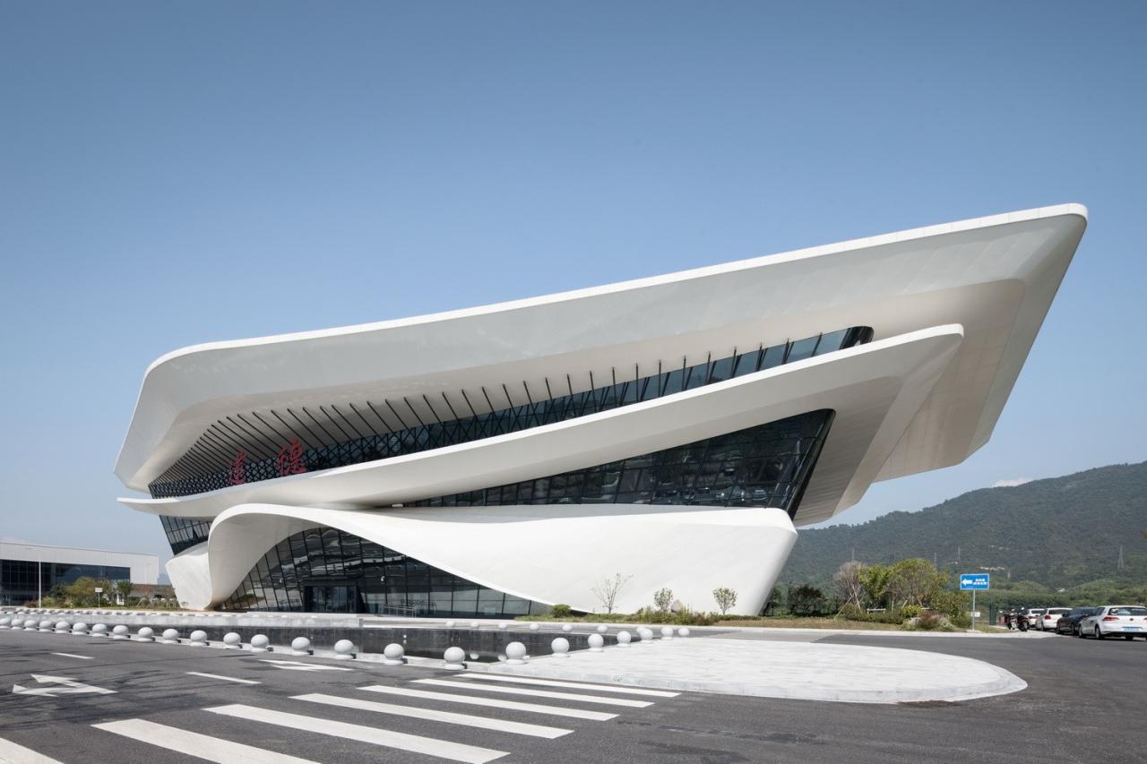 BIM建筑|杭州亚运配套设施：千岛湖通用机场航站楼 / 境澜建筑