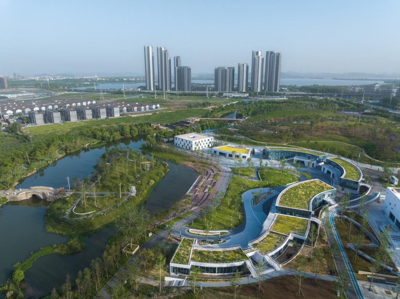 BIM建筑|武汉海绵公园研学+游客中心 / UAO瑞拓设计